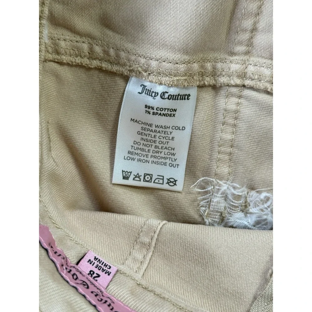 Juicy Couture Cargo Mini Skirt Belted Nomad Brown Khaki NWT Women's 28
